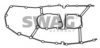 SWAG 20 92 2564 Gasket, timing case